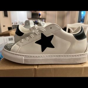 Steve Madden tamber silver glitter